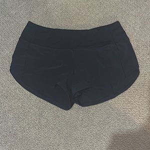 Black lulu lemon shorts